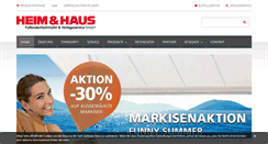 Desktop Screenshot of heimundhaus.at